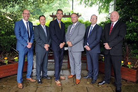 Senior Management from Cleanall Services and Care Facility Management are delighted following their decision to merge, creating the new Â£12m turnover Aston Services Group.